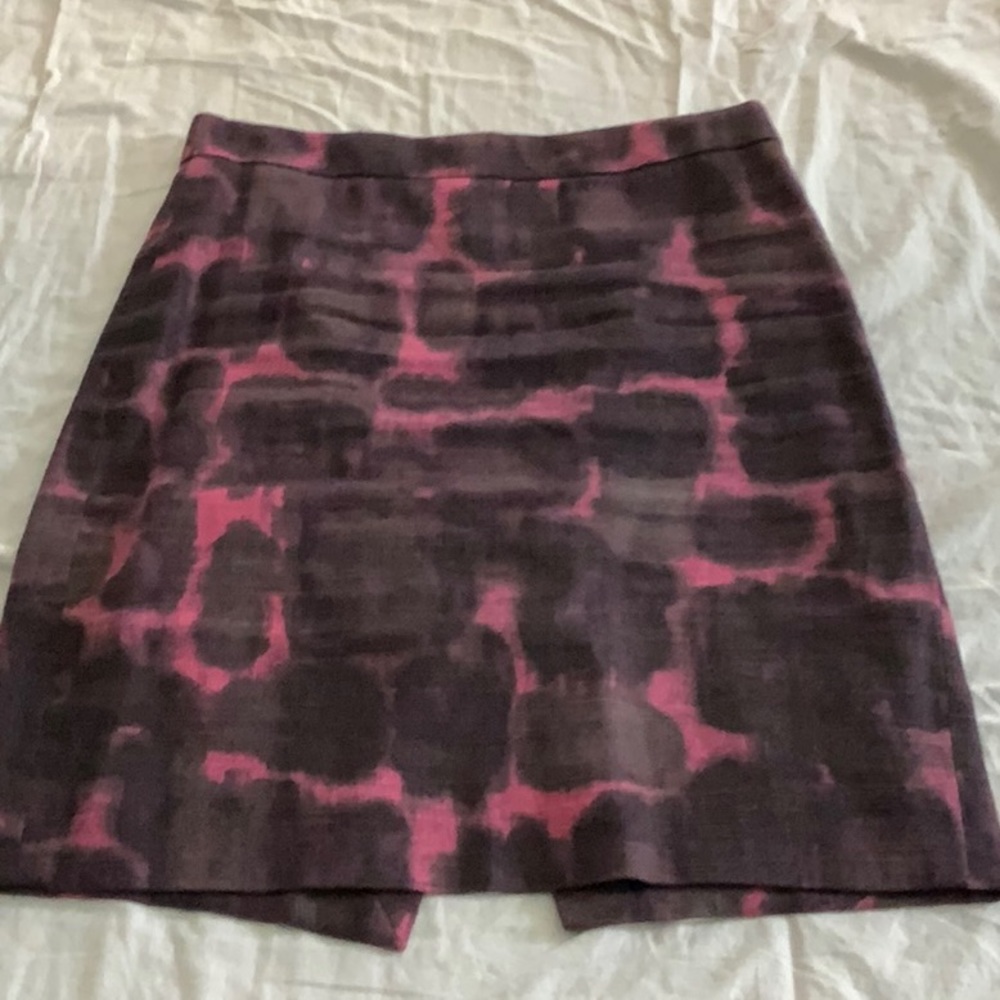 Purple and pink skirt